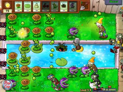 Растения против зомби / Plants vs. Zombies v1.7.0.0 (2010 / Rus - Eng) - Torrent